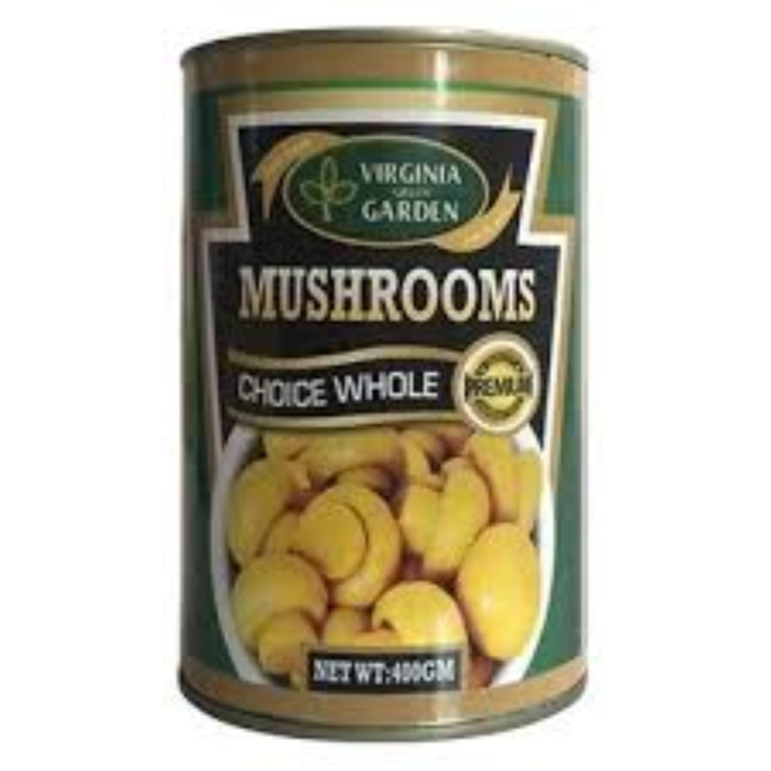 VIRGINIA G.GARDEN MUSHROOM WHOLE 400G